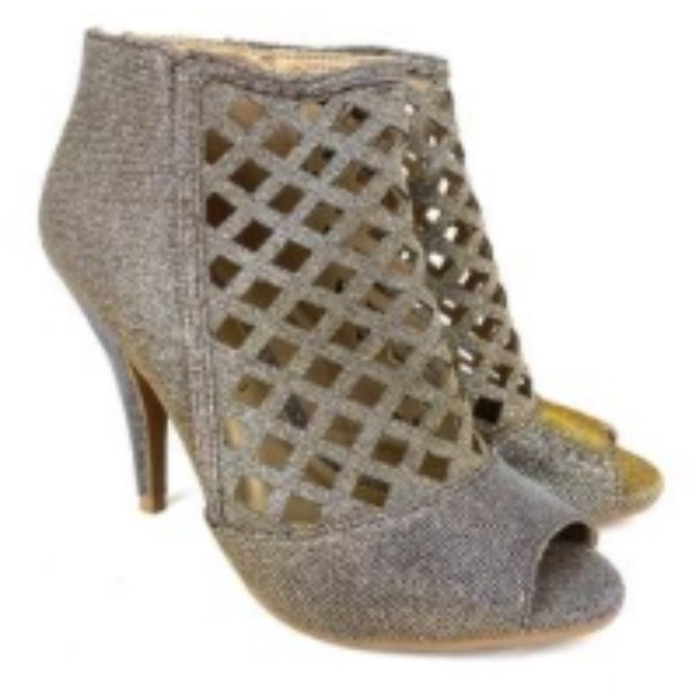 Christian Siriano Payless Cutout Peep Toe Heels